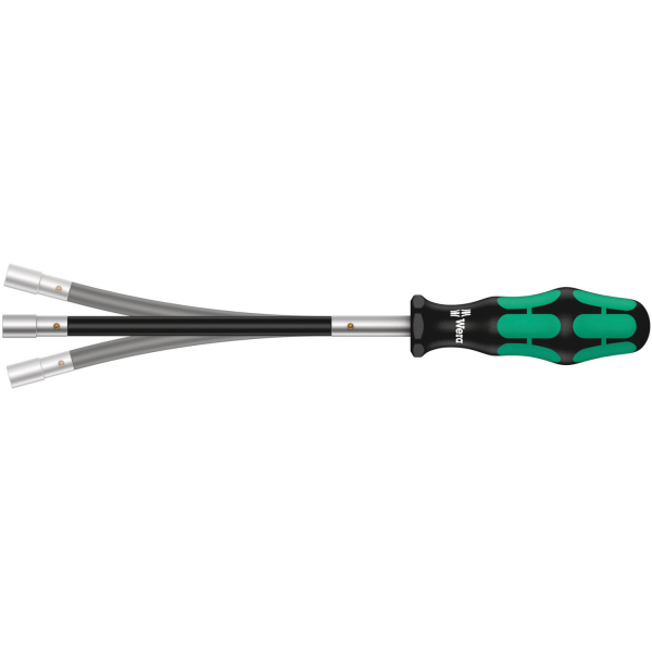 Wera 05028148001 Kraftform Plus Dopschroevendraaier Met Flexibele Schacht - Zeskant - 6 X 167mm