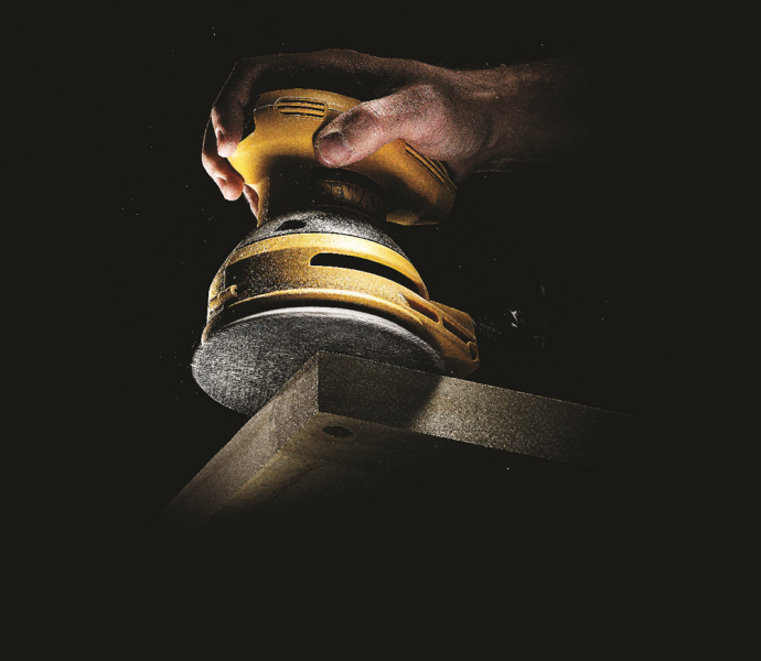 DeWALT DTM3107 Mesh Schuurgaas - K240 - 125mm (5st) - Detailed view of the product