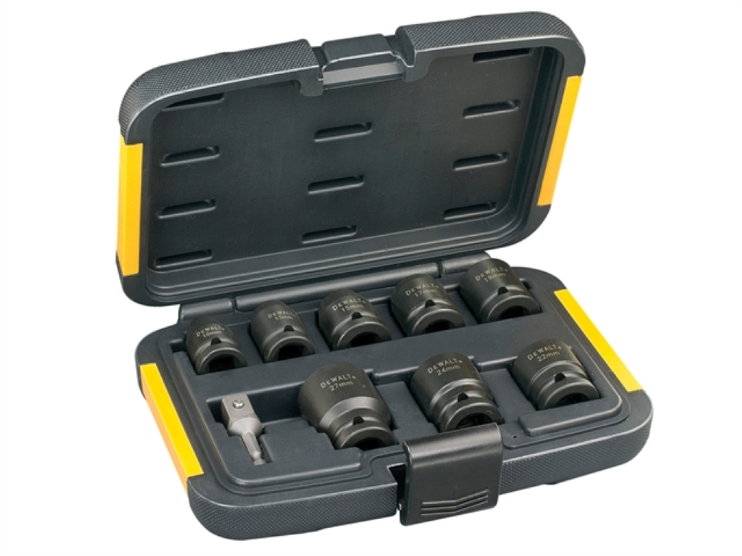 DeWALT DT7507 Krachtdoppenset In Cassette - 9-delig