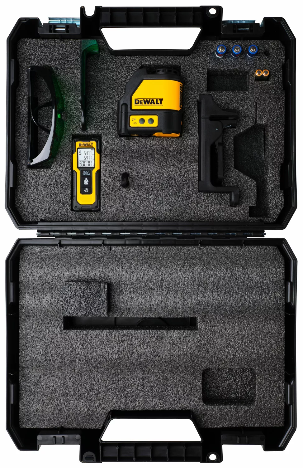 DeWALT DW0887100 Kruislijnlaser Set Incl. Afstandsmeter In Koffer - Groen - 2x 15m - IP40 thumbnail 2