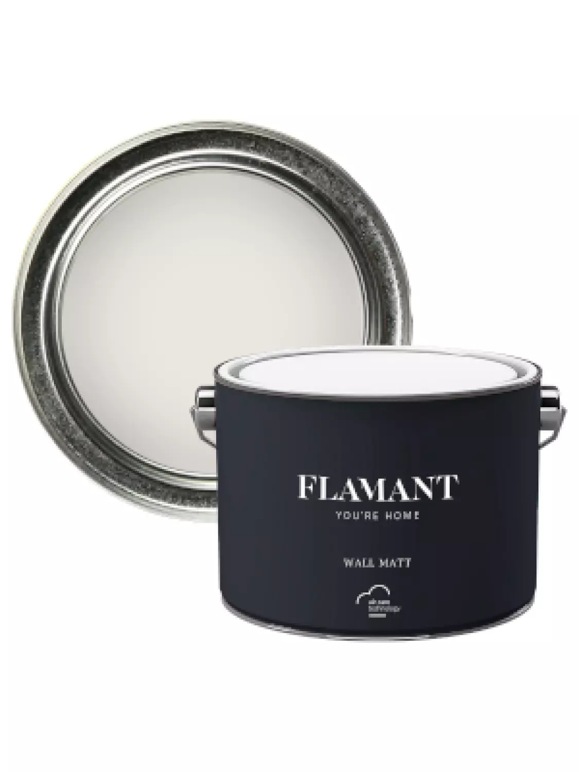 Flamant Samplepot 125ml 105 CASTLE WHITE