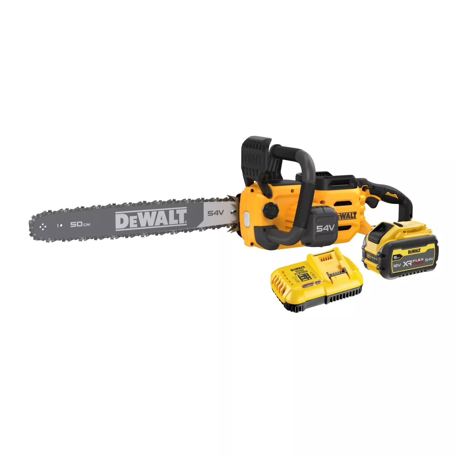 DeWALT DCMCS575X1-QW 54V XR FLEXVOLT Li-Ion Accu Kettingzaag Set (1x 9.0Ah) - 50cm