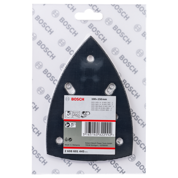 Bosch 2608601445 Schuurplateau Voor GSS 18V-10 / GSS 140-1 A / GSS 160 Multi / GSS 160-1 A / GSS Delta 1-A - Detailed view of the product