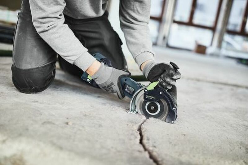 Festool DSC-AGC 18-125 EB-Basic 18V Li-Ion Accu Tegelslijper Body In Systainer - 125mm - Detailed view of the product