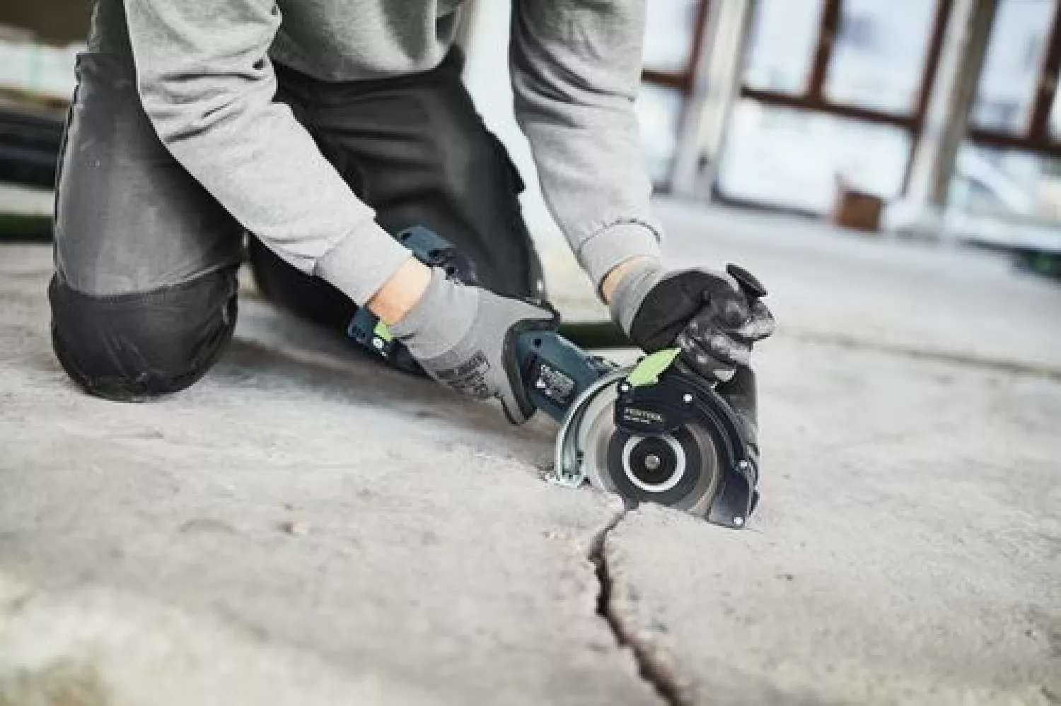 Festool DSC-AGC 18-125 EB-Basic 18V Li-Ion Accu Tegelslijper Body In Systainer - 125mm thumbnail 4