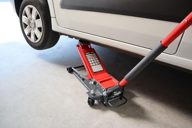 Eagle Pro E-1525C Professionele Garagekrik Extra Laag - 2.5T - Detailed view of the product