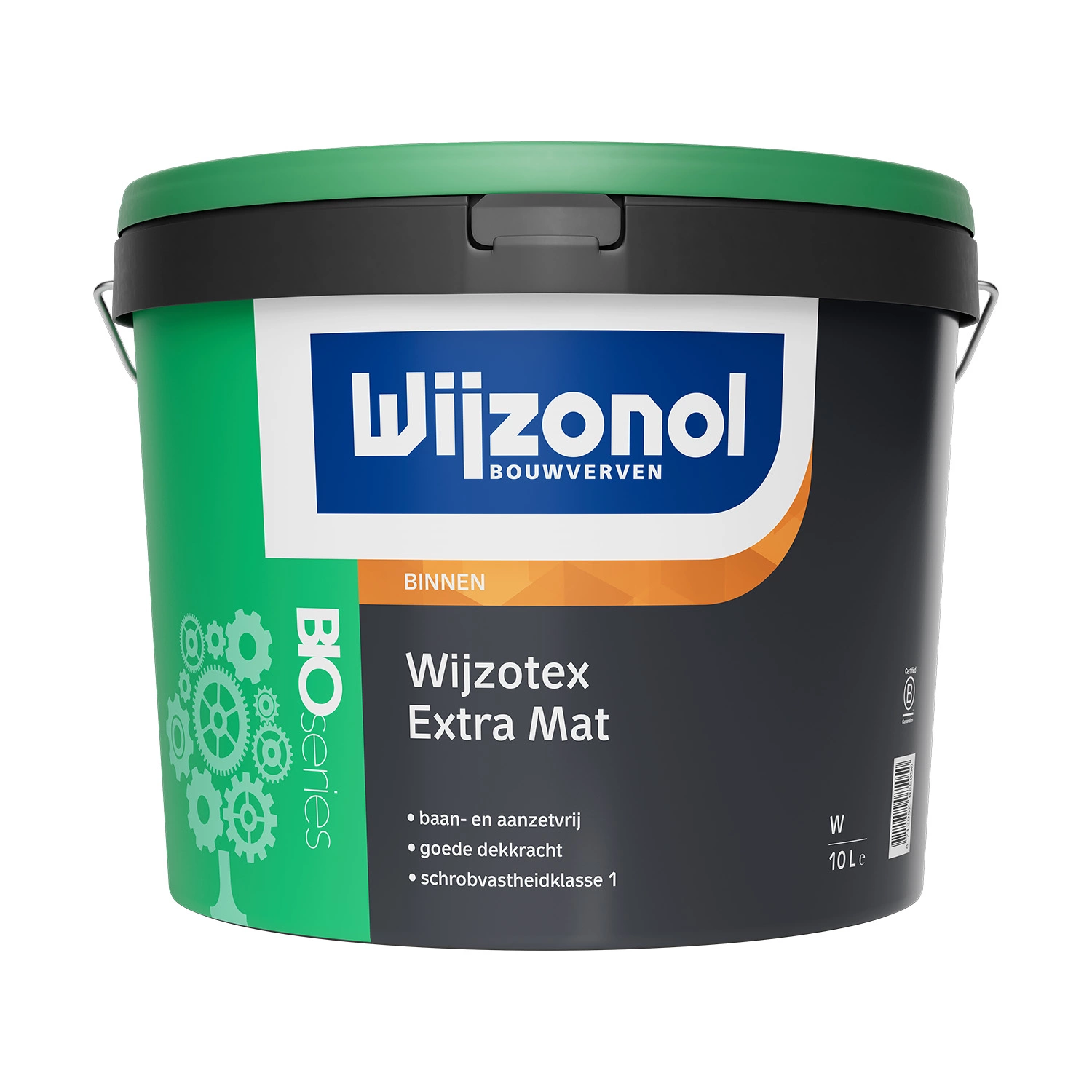 Wijzonol Wijzotex Extramat Muurverf Bio Series - 10L