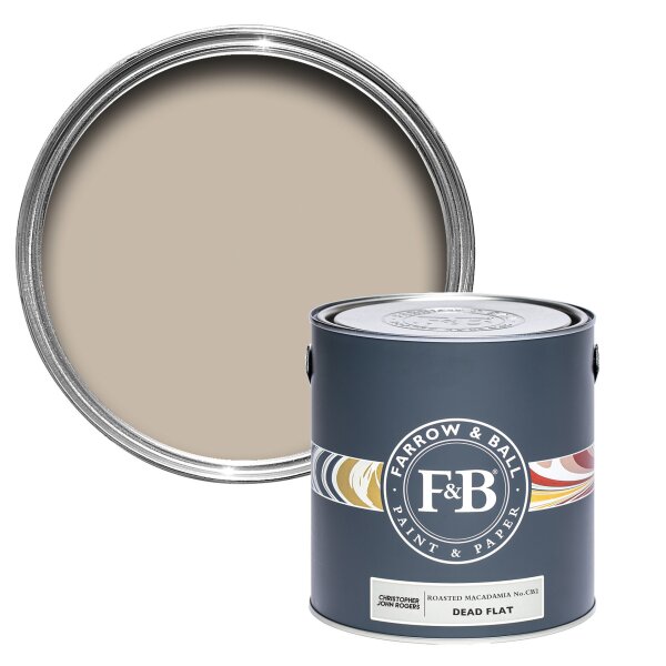 Farrow&Ball Flat Eggshell Roasted Macadamia No.CB2 - 2,5L afbeelding