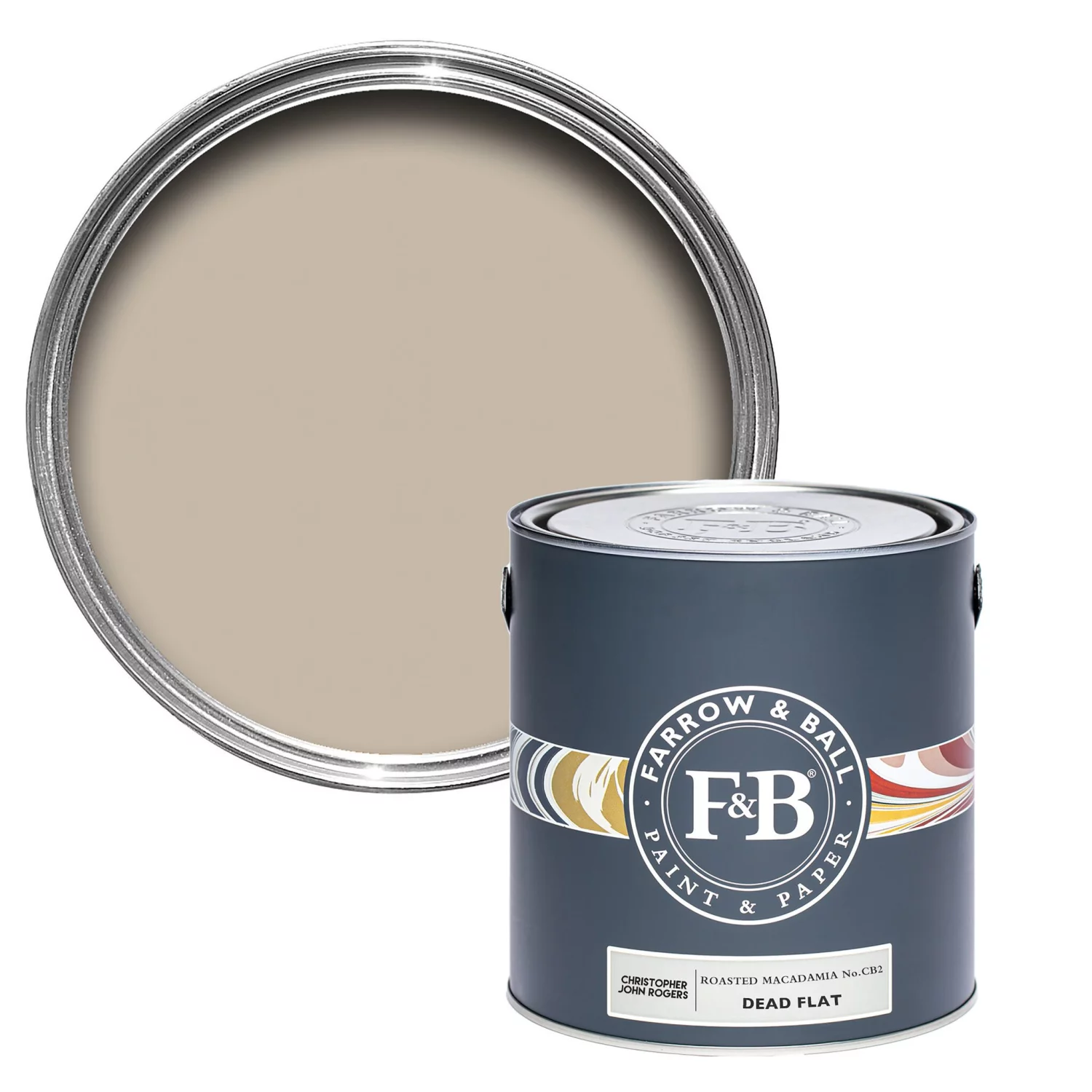Farrow&Ball Flat Eggshell Roasted Macadamia No.CB2 - 2,5L