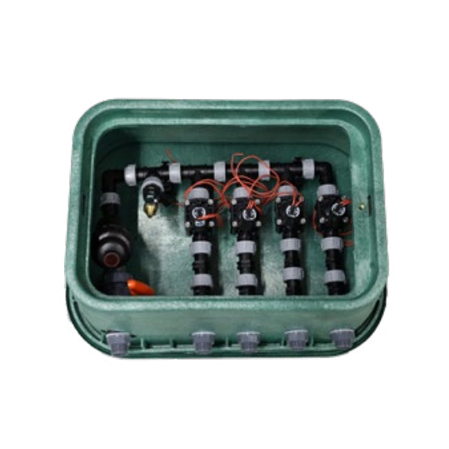 Rain Bird B.10.666 Voorgemonteerde Kleppendoos - 4 Kleppen