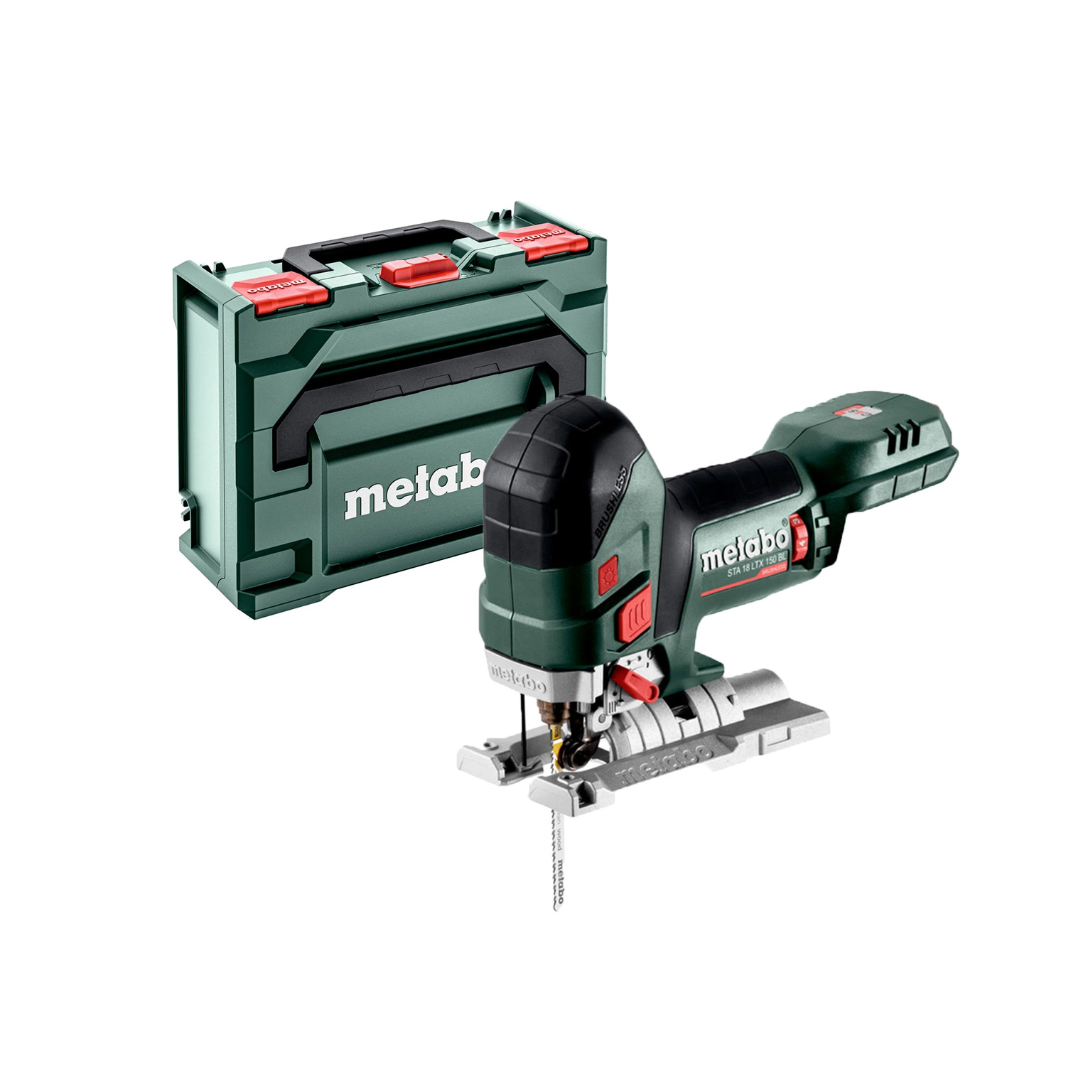 Metabo STA 18 LTX 150 BL 18V Li-ion Accu Decoupeerzaag Body In MetaBox - T-greep