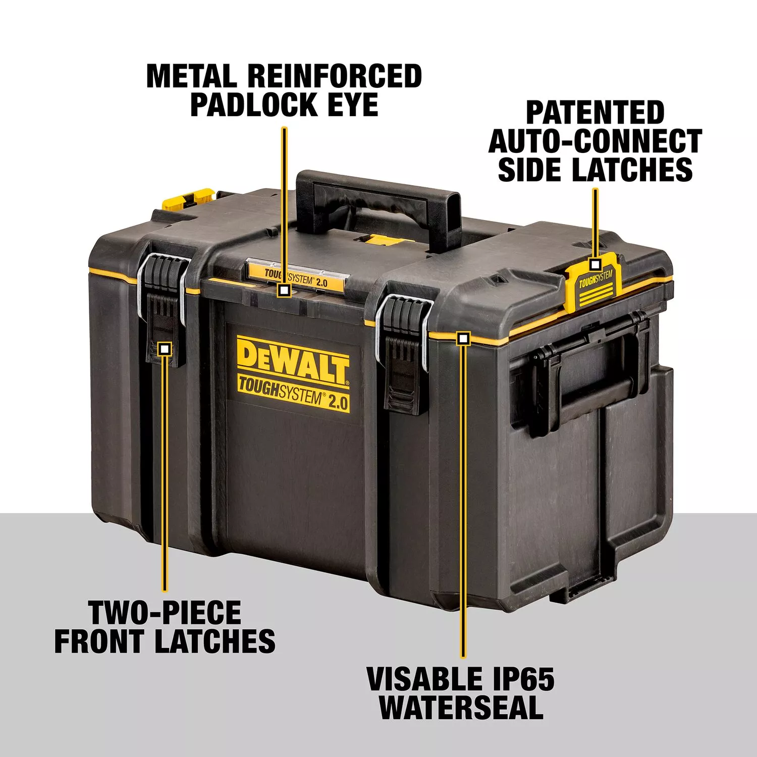 DeWALT DWST83342-1 Tough System 2.0 Koffer - DS400 thumbnail 2