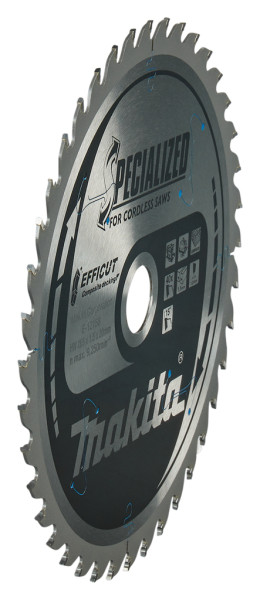 Makita E-12158 Efficut Cirkelzaagblad WPC - 165x20x1,5mm 40T - Detailed view of the product