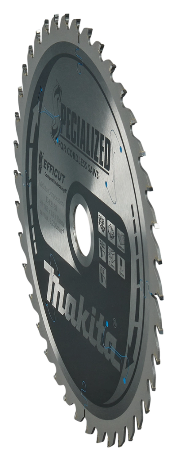 Makita E-12158 Efficut Cirkelzaagblad WPC - 165x20x1,5mm 40T thumbnail 3
