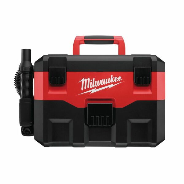 Milwaukee M18 VC2-0 18V Li-Ion Accu Nat- En Droogzuiger / Stofzuiger Body - 7,5 Liter