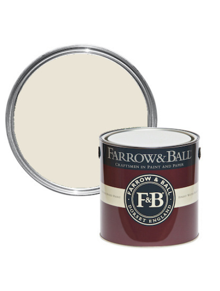 Farrow&Ball Flat Eggshell Farrow's White No.9812 - 2,5L afbeelding