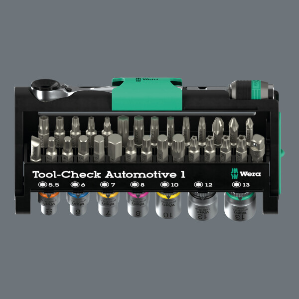 Wera 05049065001 Tool-Check Automotive 1 Gereedschapset In Tool-Check - 38-delig - Detailed view of the product