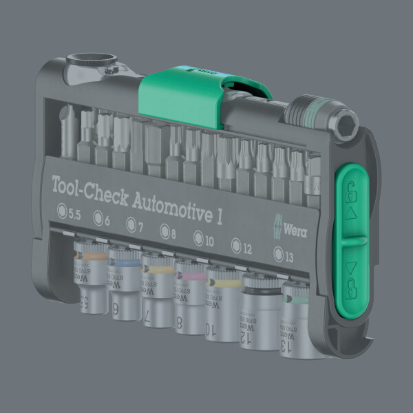 Wera 05049065001 Tool-Check Automotive 1 Gereedschapset In Tool-Check - 38-delig - Detailed view of the product