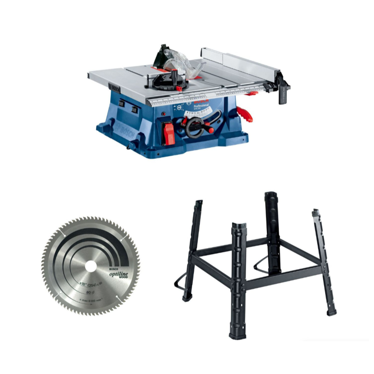 Bosch GTS 254 Zaagtafel incl. onderstel - 254 x 30mm