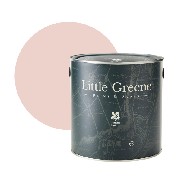 Little Greene Intelligent Masonry Paint - Pink Slip No. 220 - 5L afbeelding