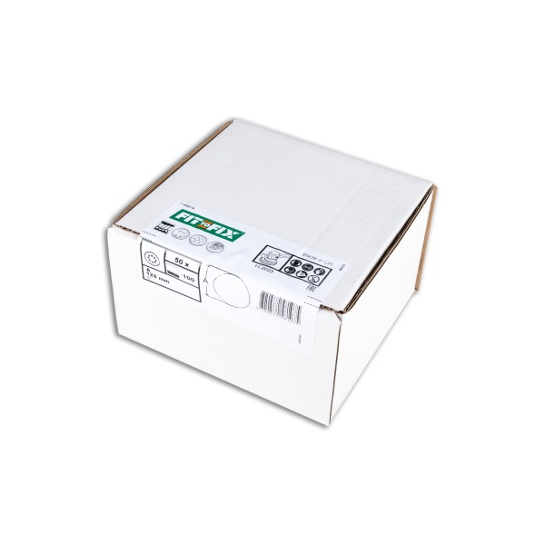 Fit-to-Fix Schuurschijf - P100 - Rond 125mm (50st) - Detailed view of the product