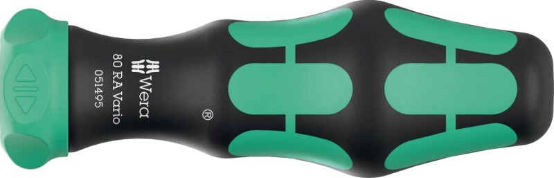 Wera 05051495001 80 RA Vario Handhouder - 6 Mm - Met Ratelfunctie