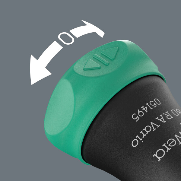 Wera 05051495001 80 RA Vario Handhouder - 6mm - Met Ratelfunctie - Detailed view of the product