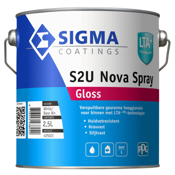 Sigma S2U Nova Spray Gloss - 2,5L afbeelding