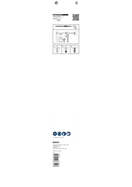 Bosch 2608901780 EXPERT Hamerboor SDS Clean SDS Plus-8X - 18x400x550mm - Detailed view of the product