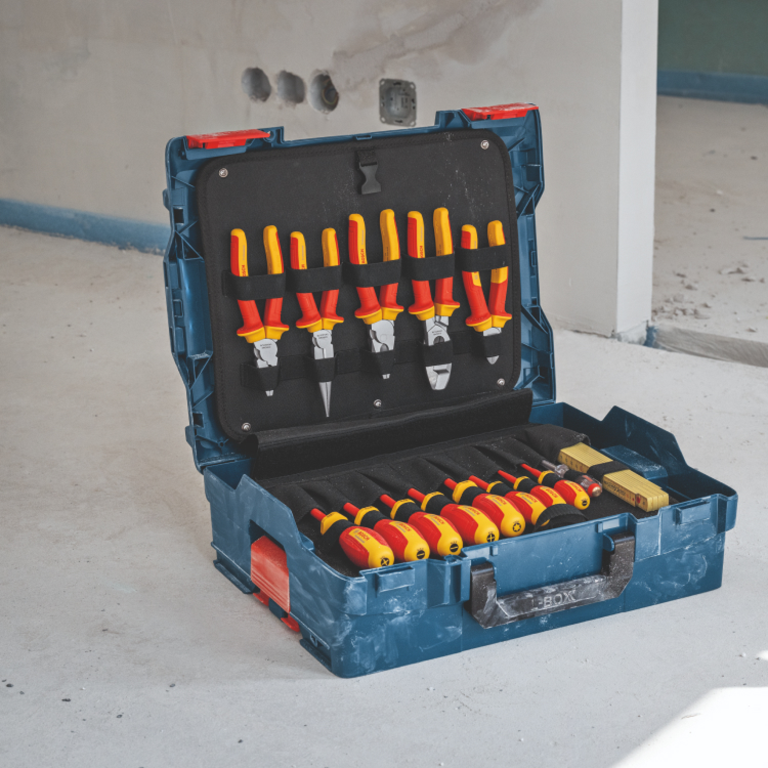 Bosch 1600A02NG4 VDE Gereedschapset In L-Boxx - 37-delig - Voor Elektriciens thumbnail 2