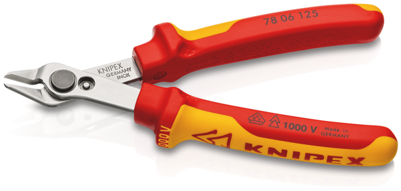 Knipex 78 06 125 Electronic Super Knips VDE Zijkniptang - 125mm - Detailed view of the product