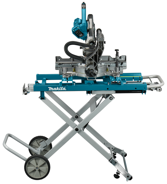 Makita LS002GZNL1 XGT 40 V Max Li-Ion Radiaal Afkortzaag 216mm Body - Met AWS Zender En Onderstel - Detailed view of the product