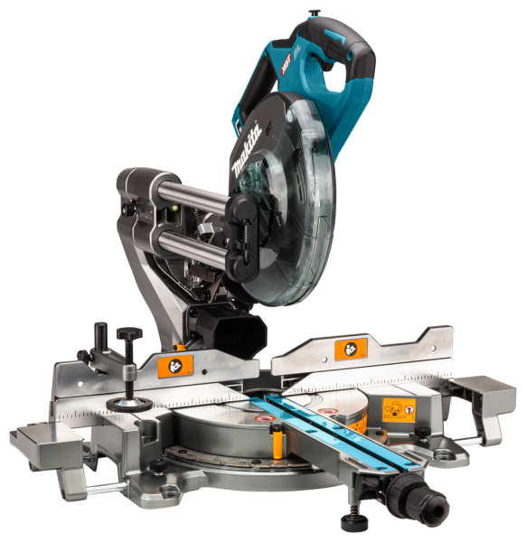 Makita LS002GZNL1 XGT 40 V Max Li-Ion Radiaal Afkortzaag 216mm Body - Met AWS Zender En Onderstel - Detailed view of the product