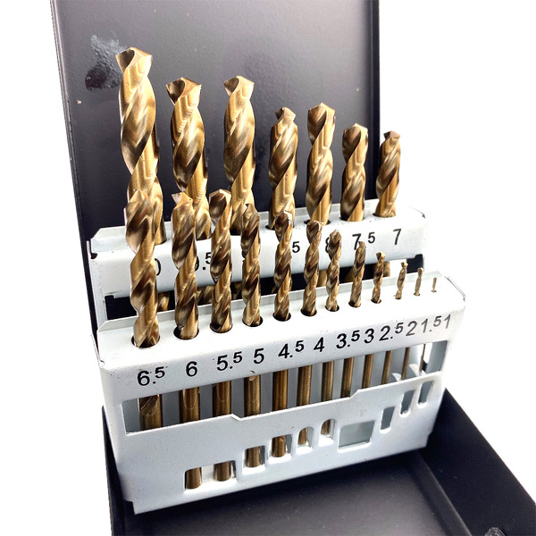 Fit-to-Fix 4000110005 19-delige Uni Metaalborenset DIN338 - HSS-Co - 1-10mmx0.5cm - Detailed view of the product