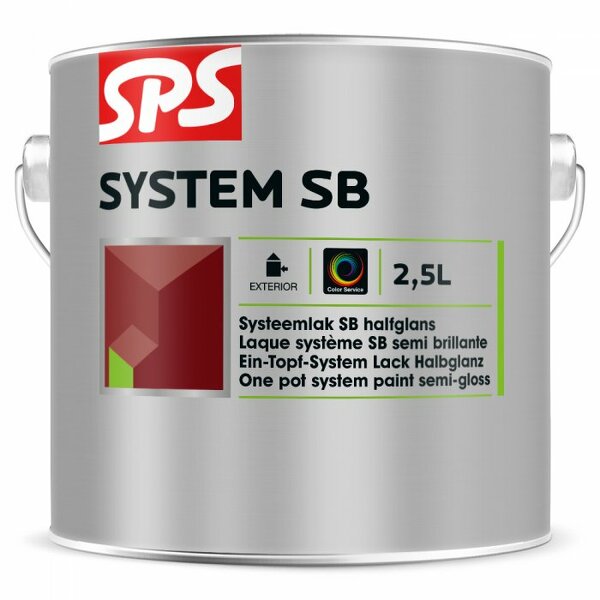 Sps Systeemverf Sb 2,5 Liter 100% Wit