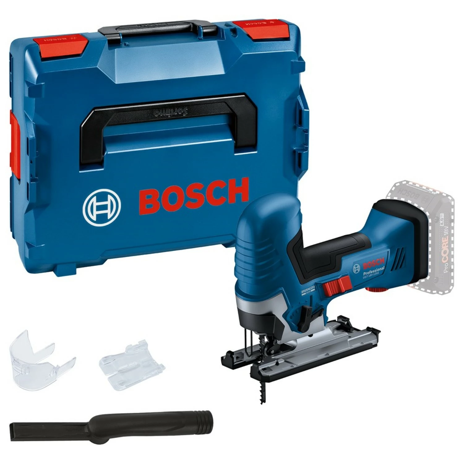 Bosch GST 18V-125 S 18V Li-Ion Accu Decoupeerzaag In L-Boxx - Koolborstelloos