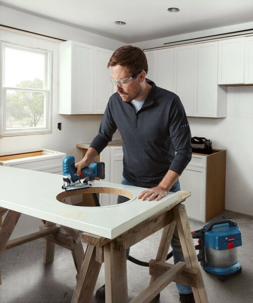 Bosch GST 18V-125 S 18V Li-Ion Accu Decoupeerzaag In L-Boxx - Koolborstelloos - Detailed view of the product