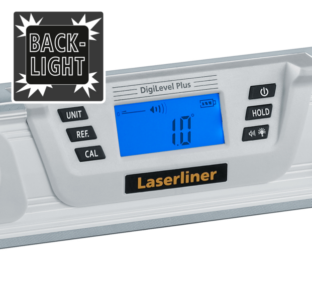 Laserliner DigiLevel Plus 40 Digitale Waterpas In Tas - Magnetisch - 400mm - Detailed view of the product