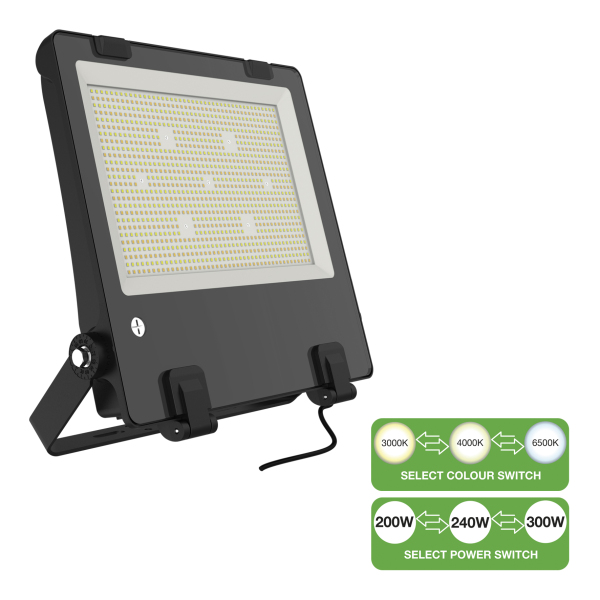 Bailey LED Schijnwerper Switch - 200W-300W - 25000-42000Lm - 3000K-6500K - Default image for the product