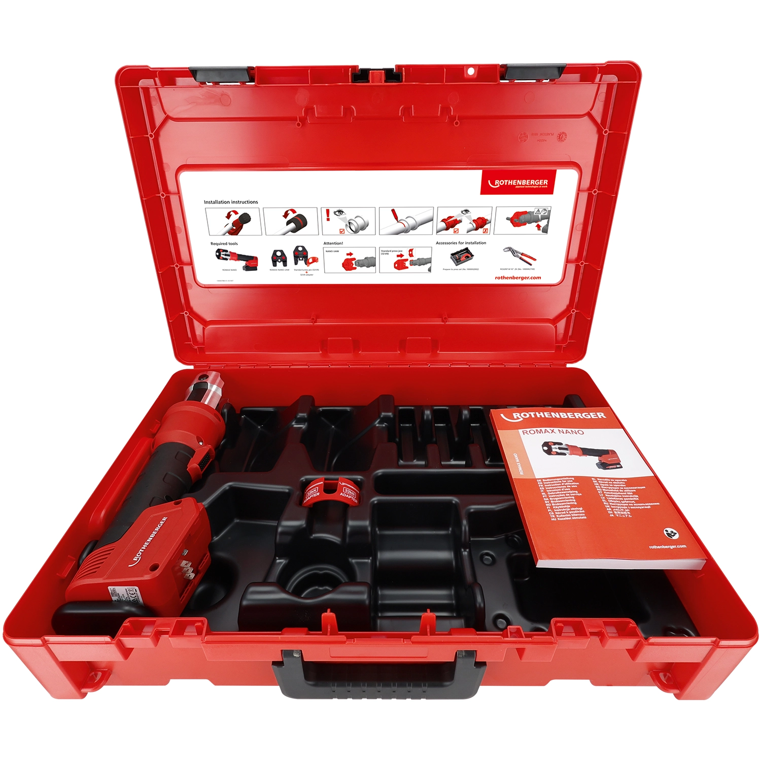 Rothenberger Romax Nano Accu Perstang In Koffer