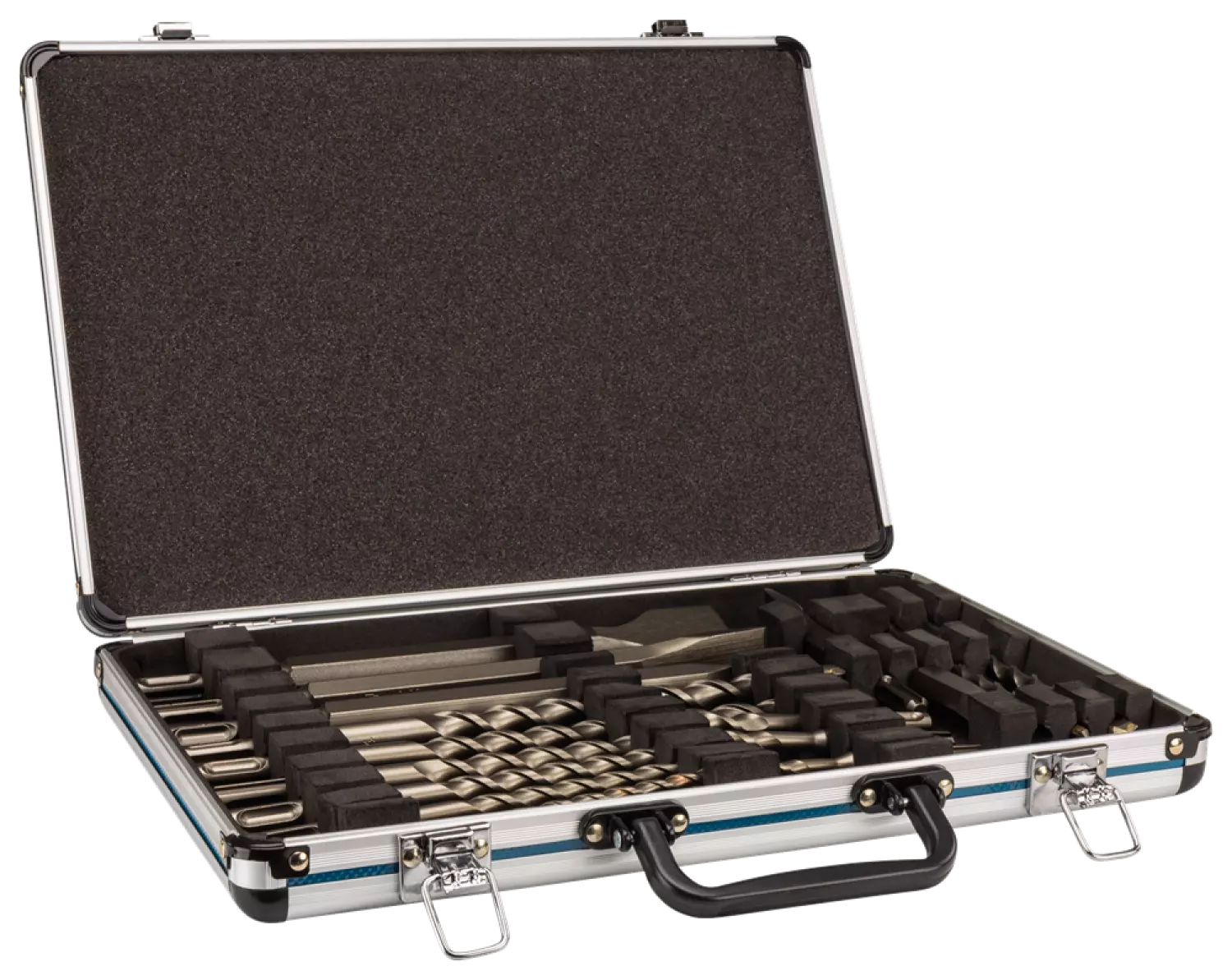 D-42444 17 delige SDS-plus boren en beitel set in koffer