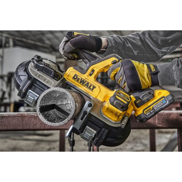DeWALT DCS378N 18V Li-ion Accu Bandzaag Body - 899mm - Detailed view of the product