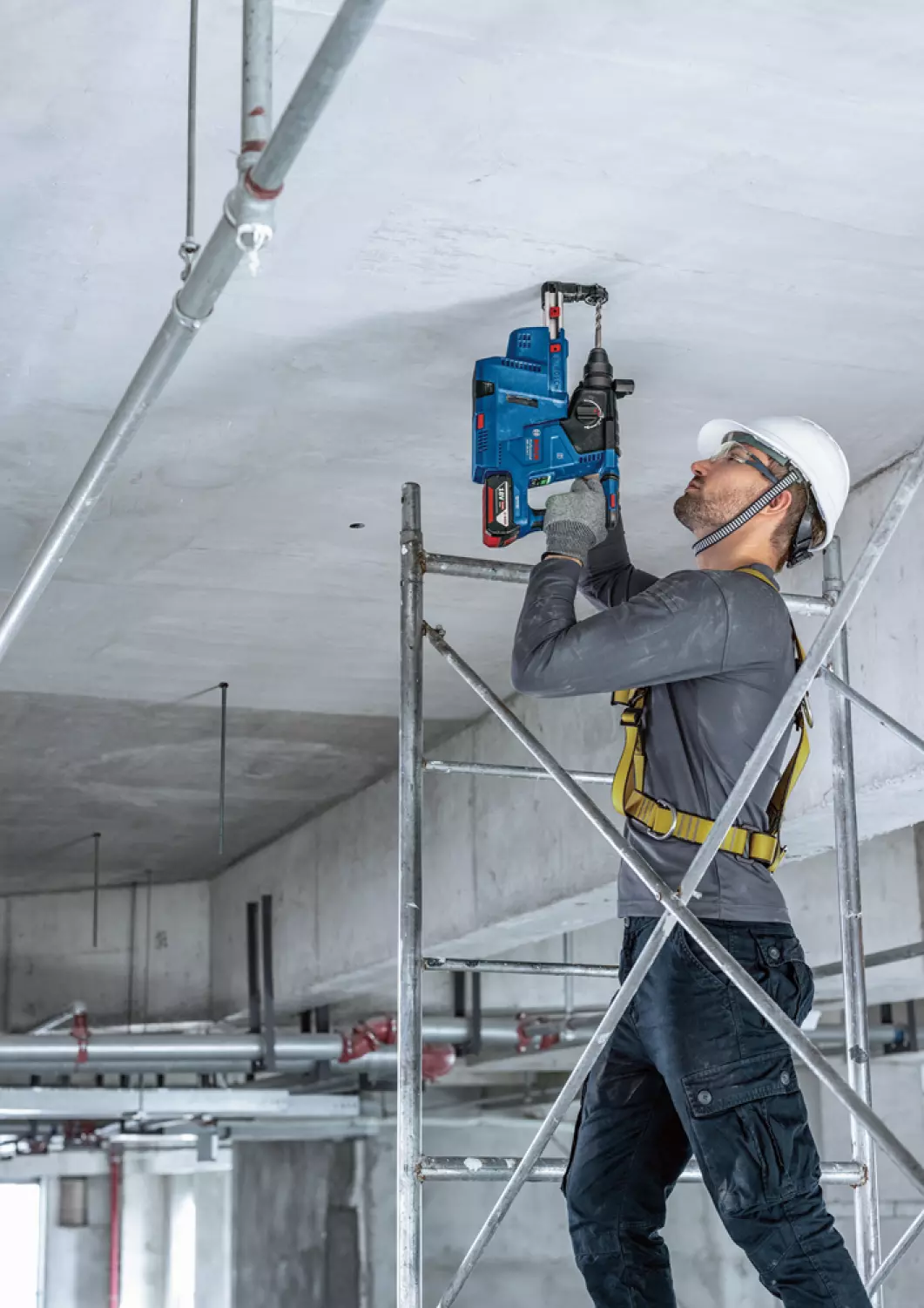 Bosch GBH 18V-24 C 18V Li-ion Accu SDS-Plus Boorhamer Body - 2,4J - 30mm thumbnail 3