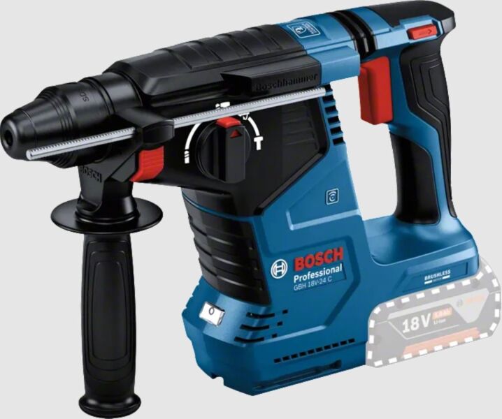 Bosch GBH 18V-24 C 18V Li-ion Accu SDS-Plus Boorhamer Body - 2,4J - 30mm - Default image for the product