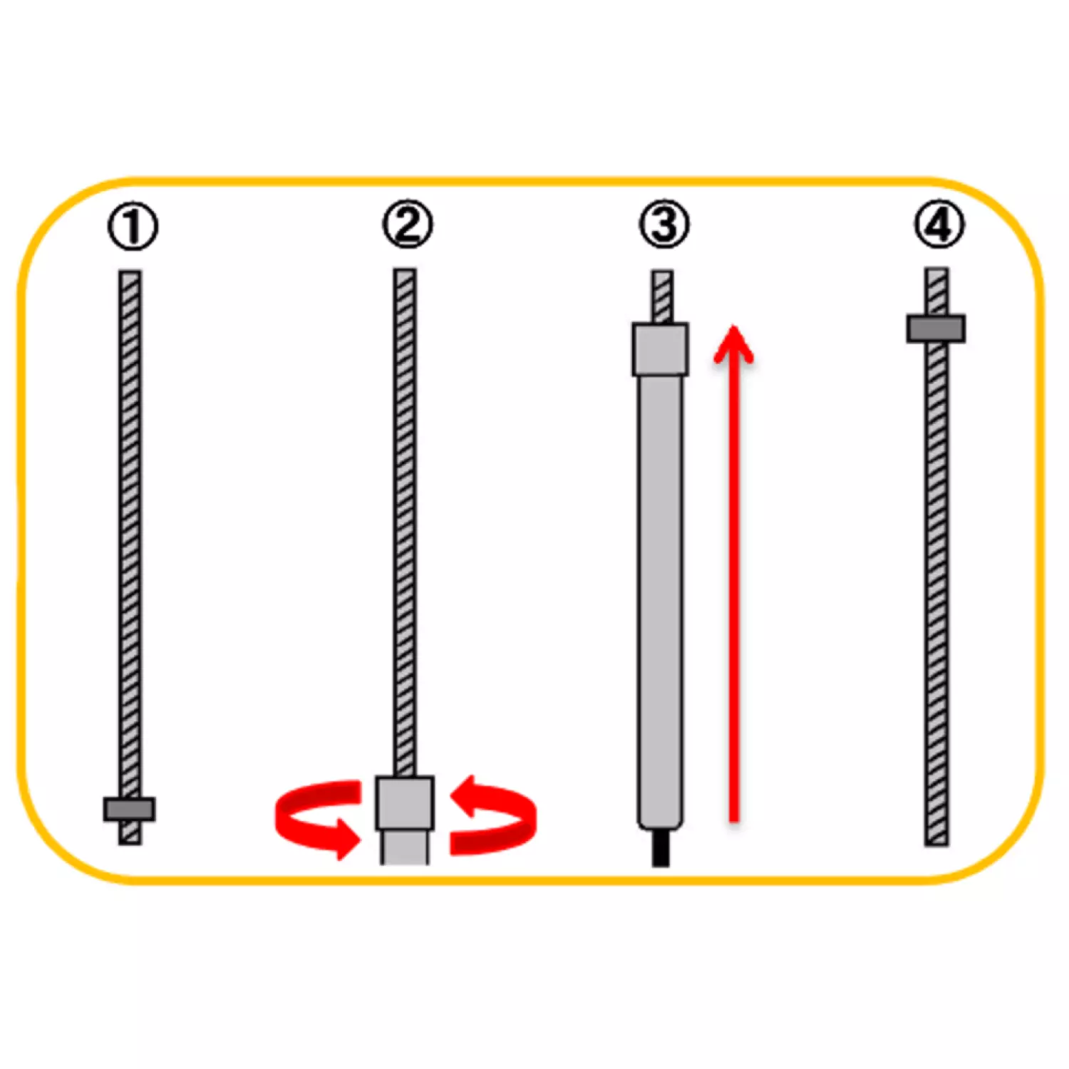 Makita B-52598 Draadeinddop - 13x300mm