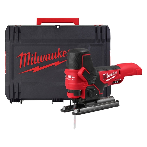 Milwaukee M18 FBJS-0X 18V Li-Ion Accu Decoupeerzaagmachine Body In HD-Box - Koolborstelloos EAN: 4058546227449