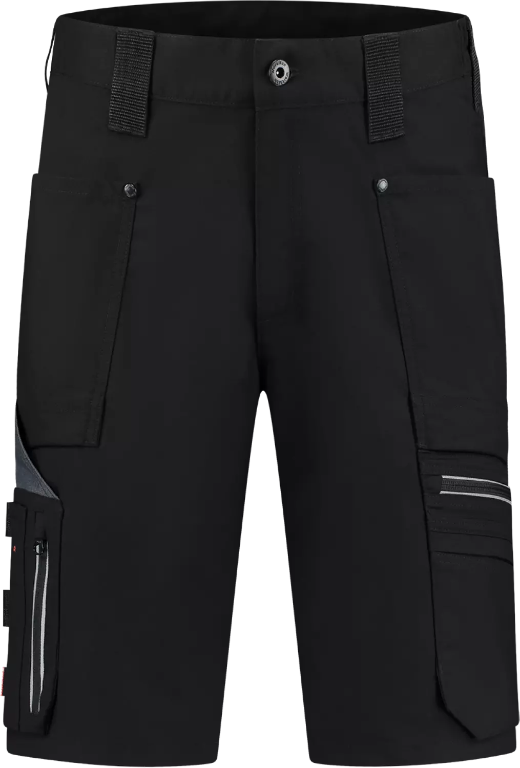 Workman 9063 STRETCH Bermuda P2S Werkbroek - Zwart - Maat 46 (32/32) afbeelding