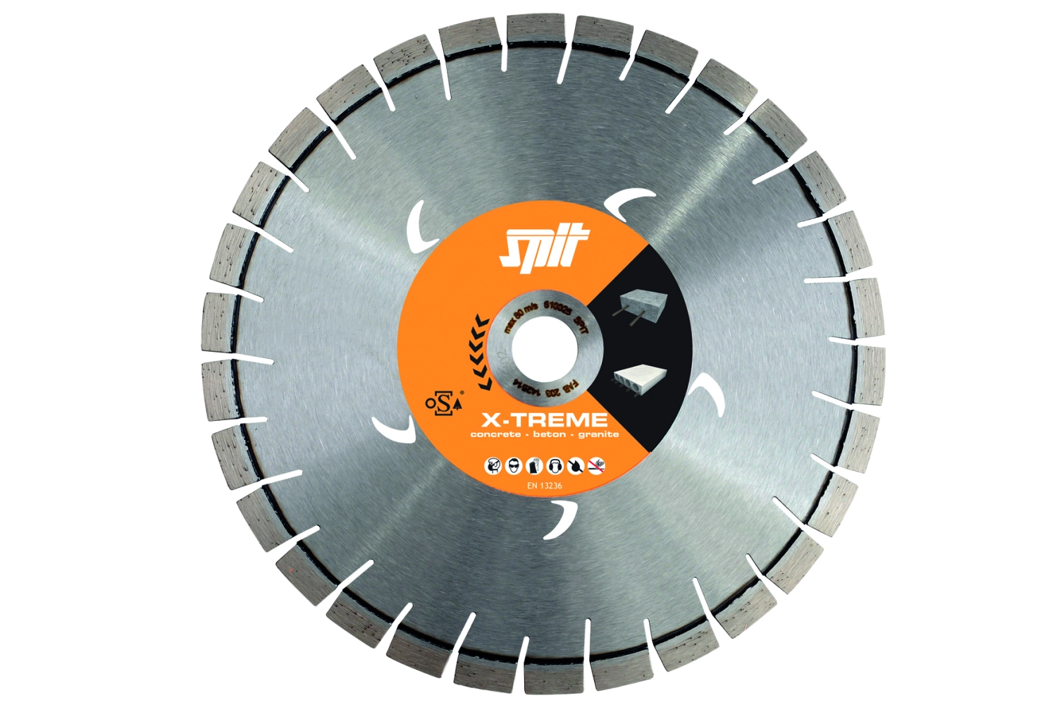 Spit 610063 Xtreme Concrete Diamantblad - 150x22.2mm (2st)