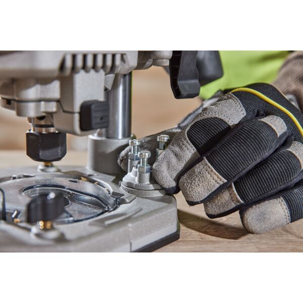 DeWALT DCW620H2 18V Li-ion Accu Bovenfrees Set (2x 5.0Ah POWERSTACK Accu) In TSTAK - 12mm - Detailed view of the product