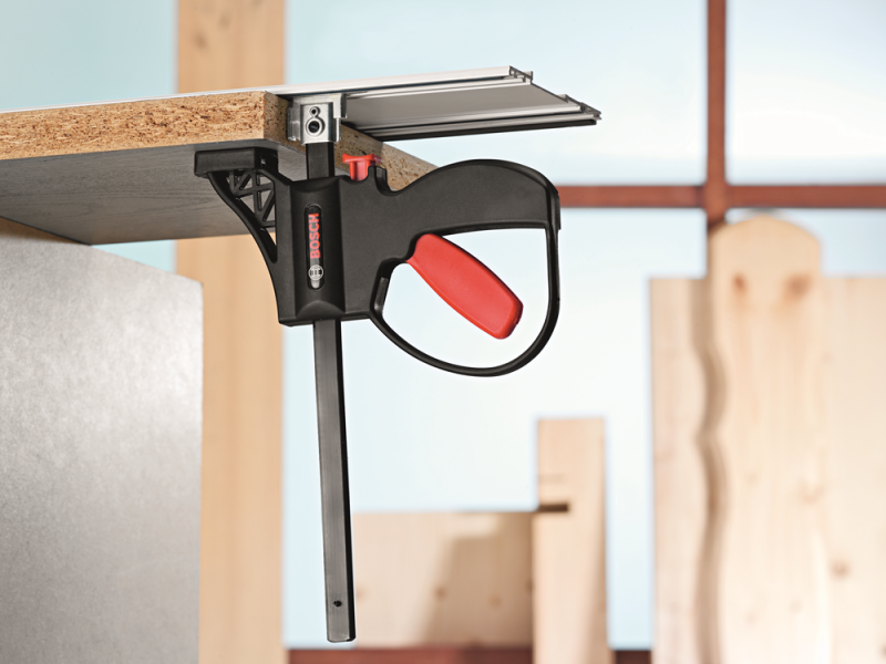 Bosch 1600A001F8 FSN KZW Geleiderails Klemmen - Detailed view of the product